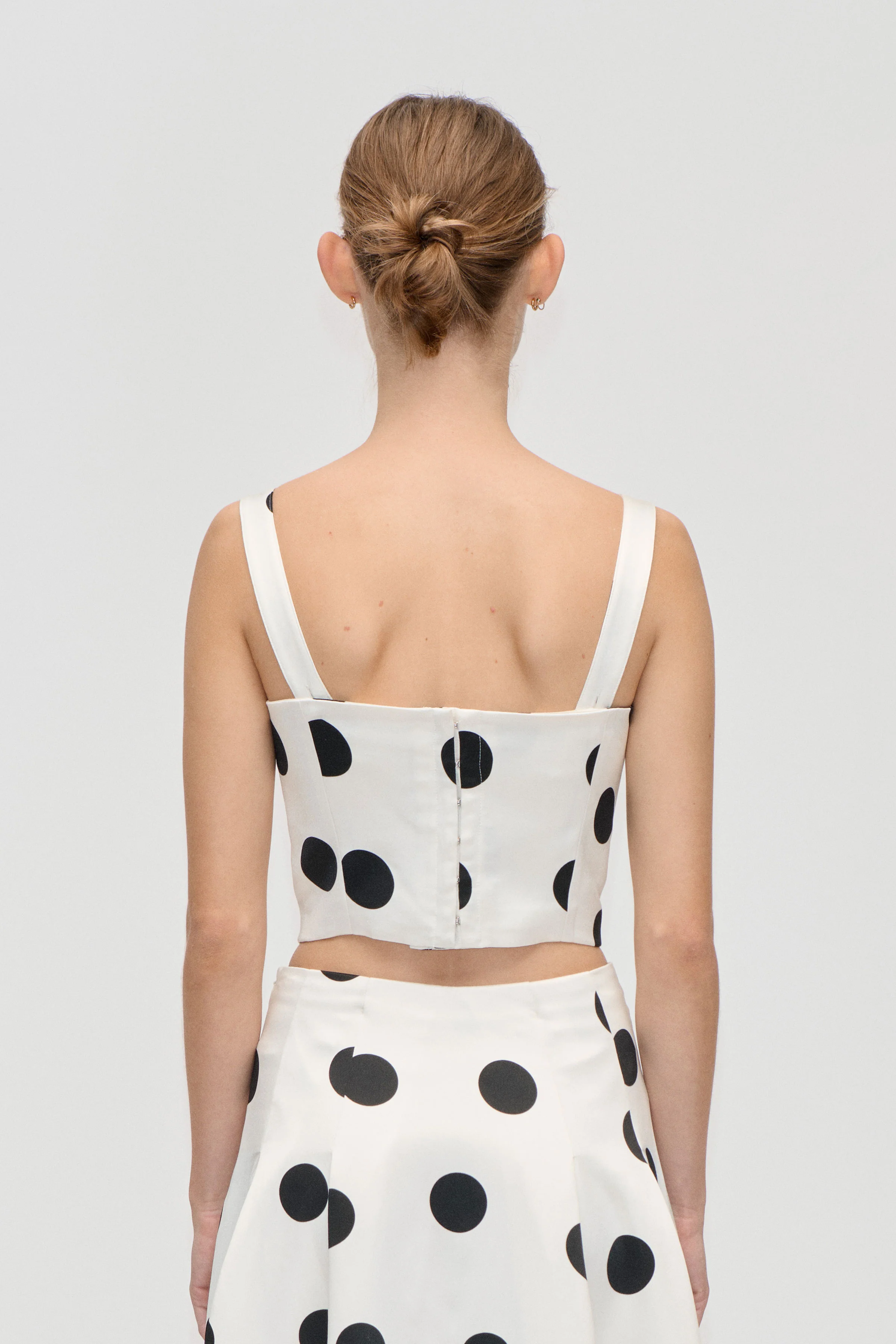 Corset Top - Black Dots - Image 2