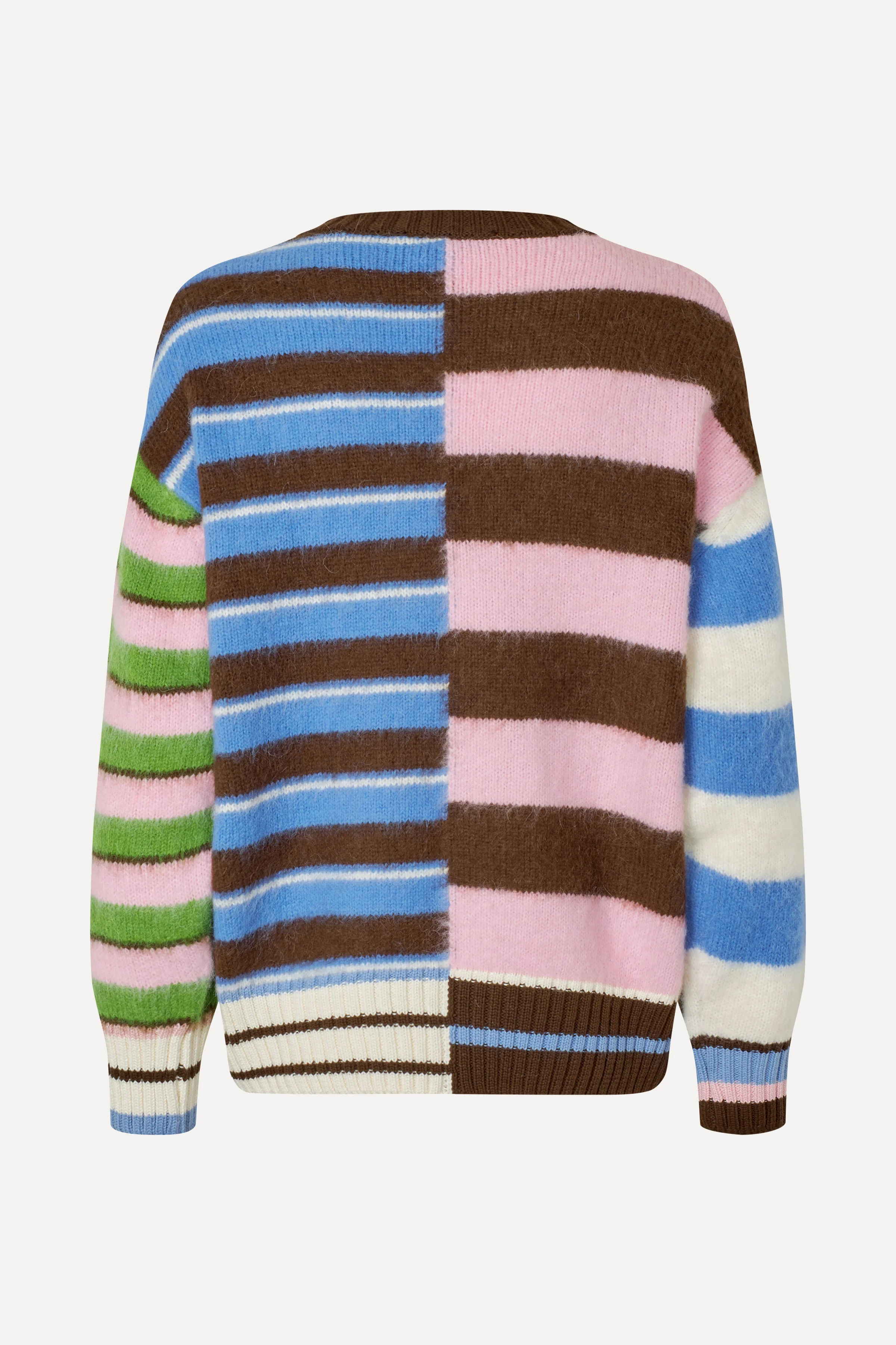Crew Neck Sweater - Multistripes Mix - Image 2