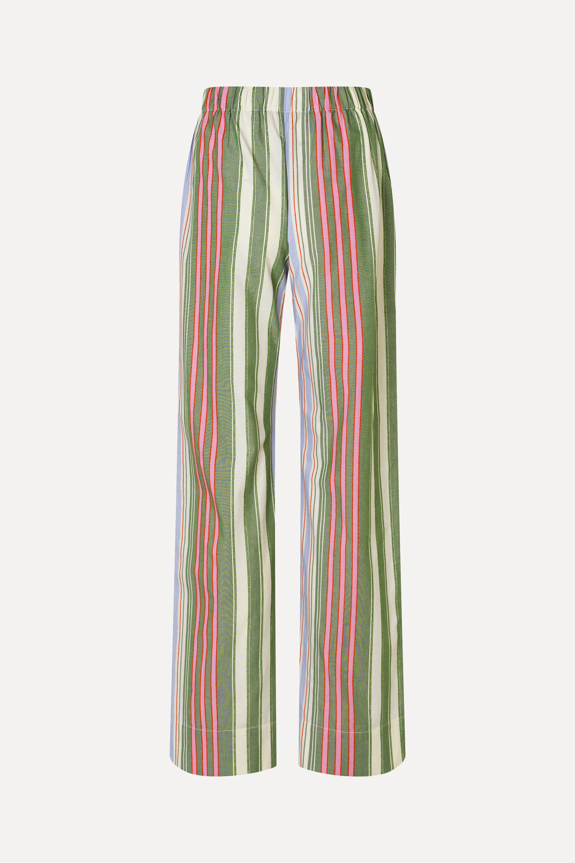 Elasticated Long Pants - Forest Stripe - Image 2