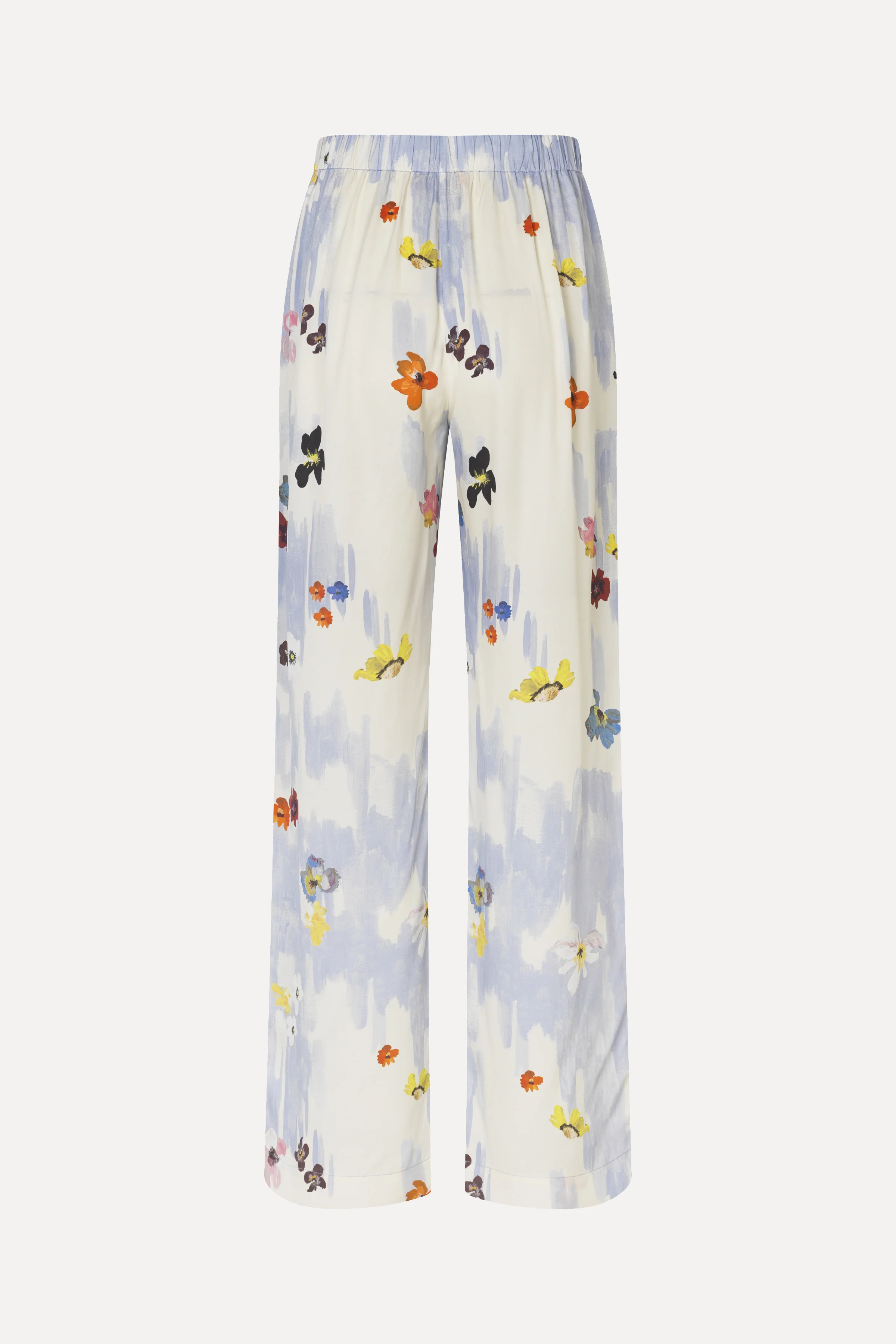 Elasticated Long Pants - Skyfall Flowers - Image 2