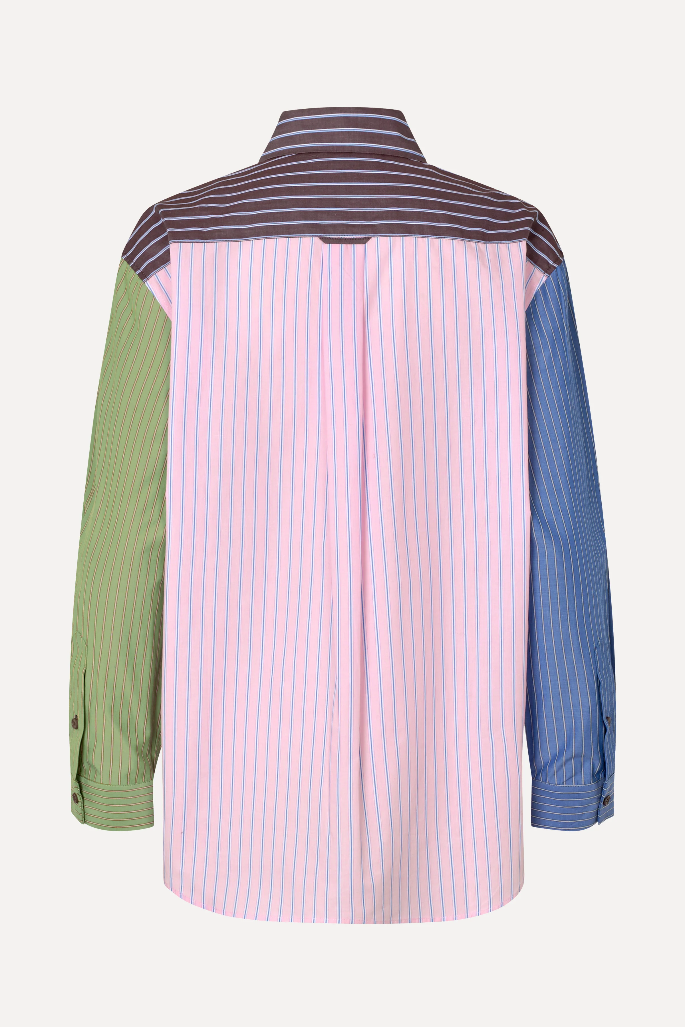 Pocket Oversized Shirt - Multistripes Mix - Image 2